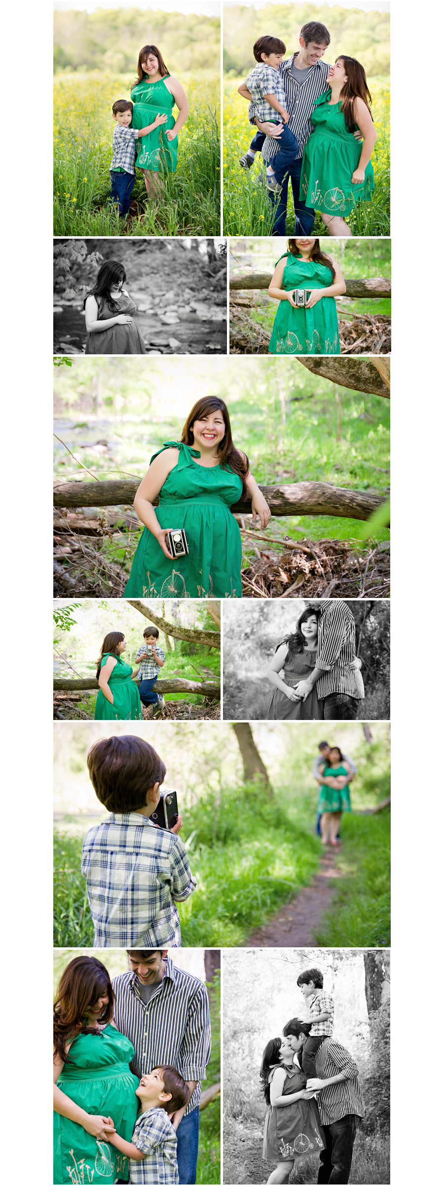 On-location maternity photography with sibling. Maternity photography in a park maternity photography near water. Norristown Farm Park