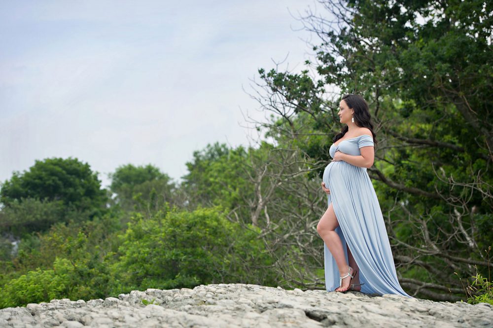 rhode island outdoor maternity session