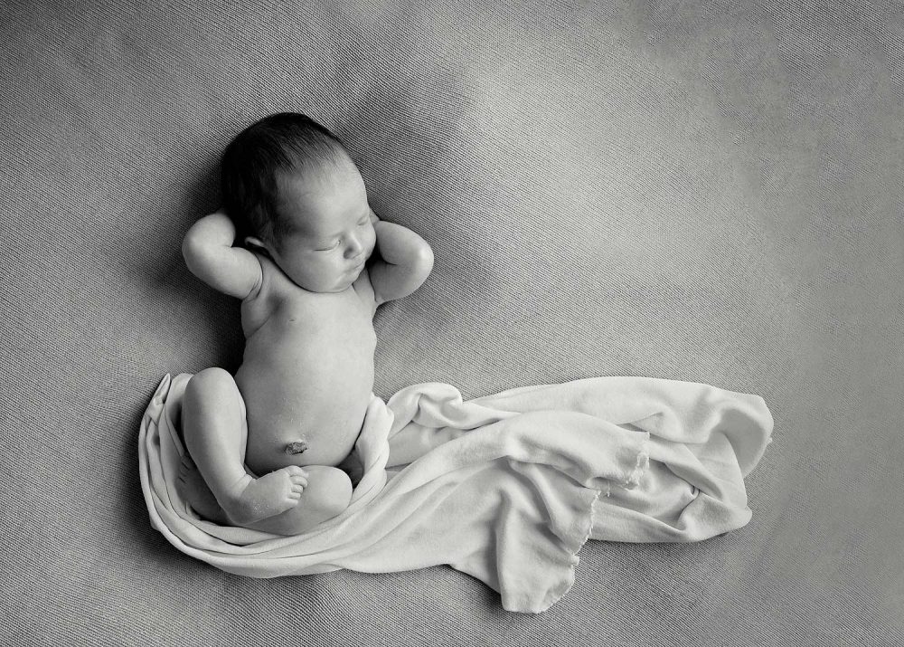 Newborn baby photo session Rhode Island