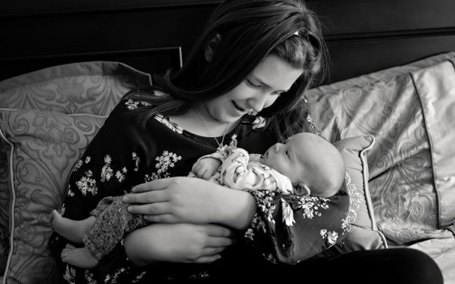 Lifestyle Newborn Photography RI