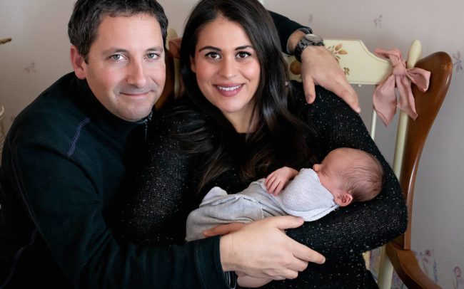 Rhode Island newborn baby photo session