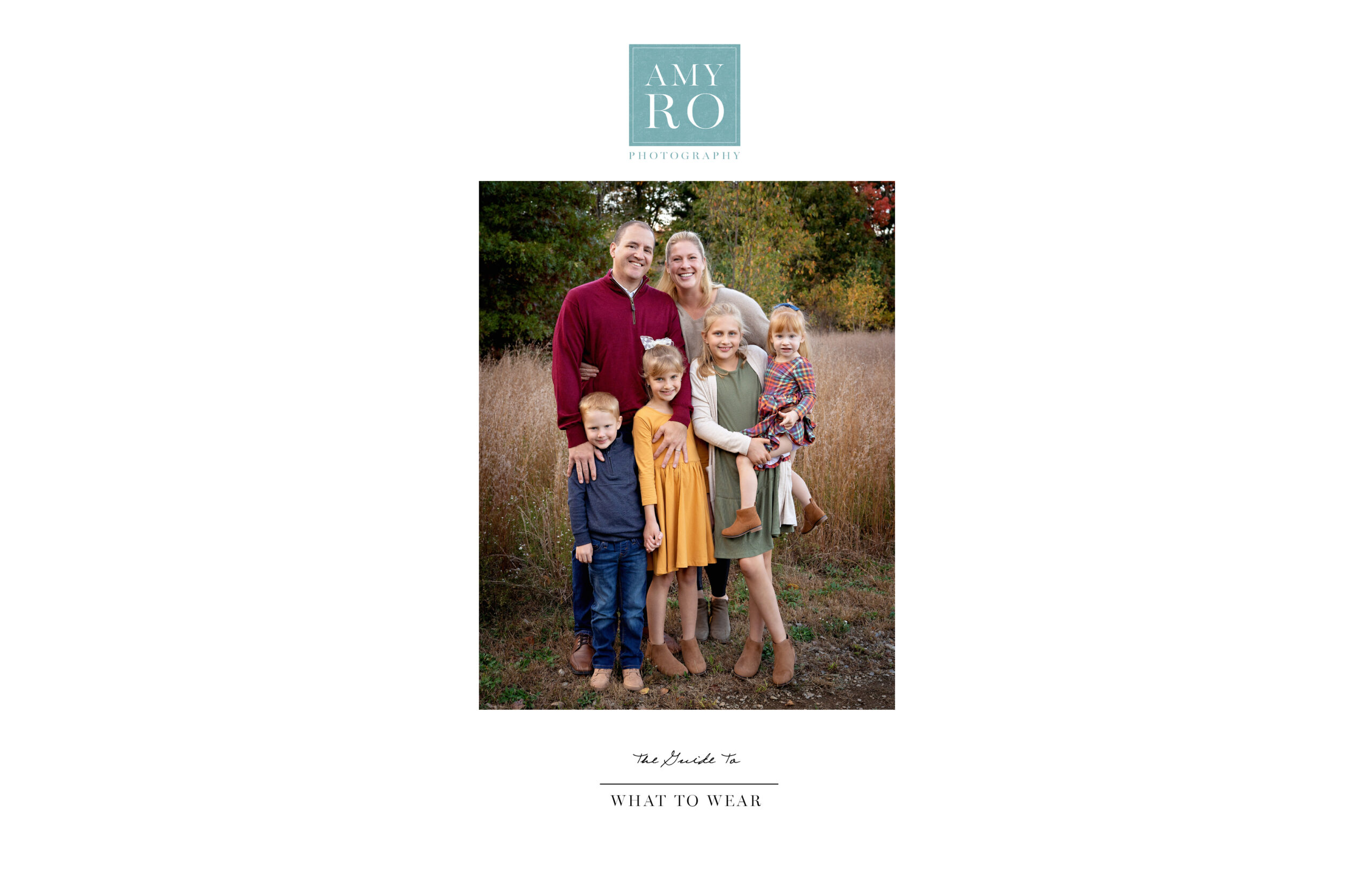 What to Wear Family Photo Guide