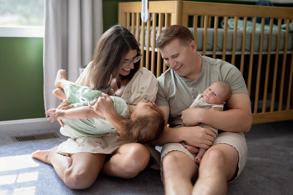 Natural light newborn photos Rhode Island