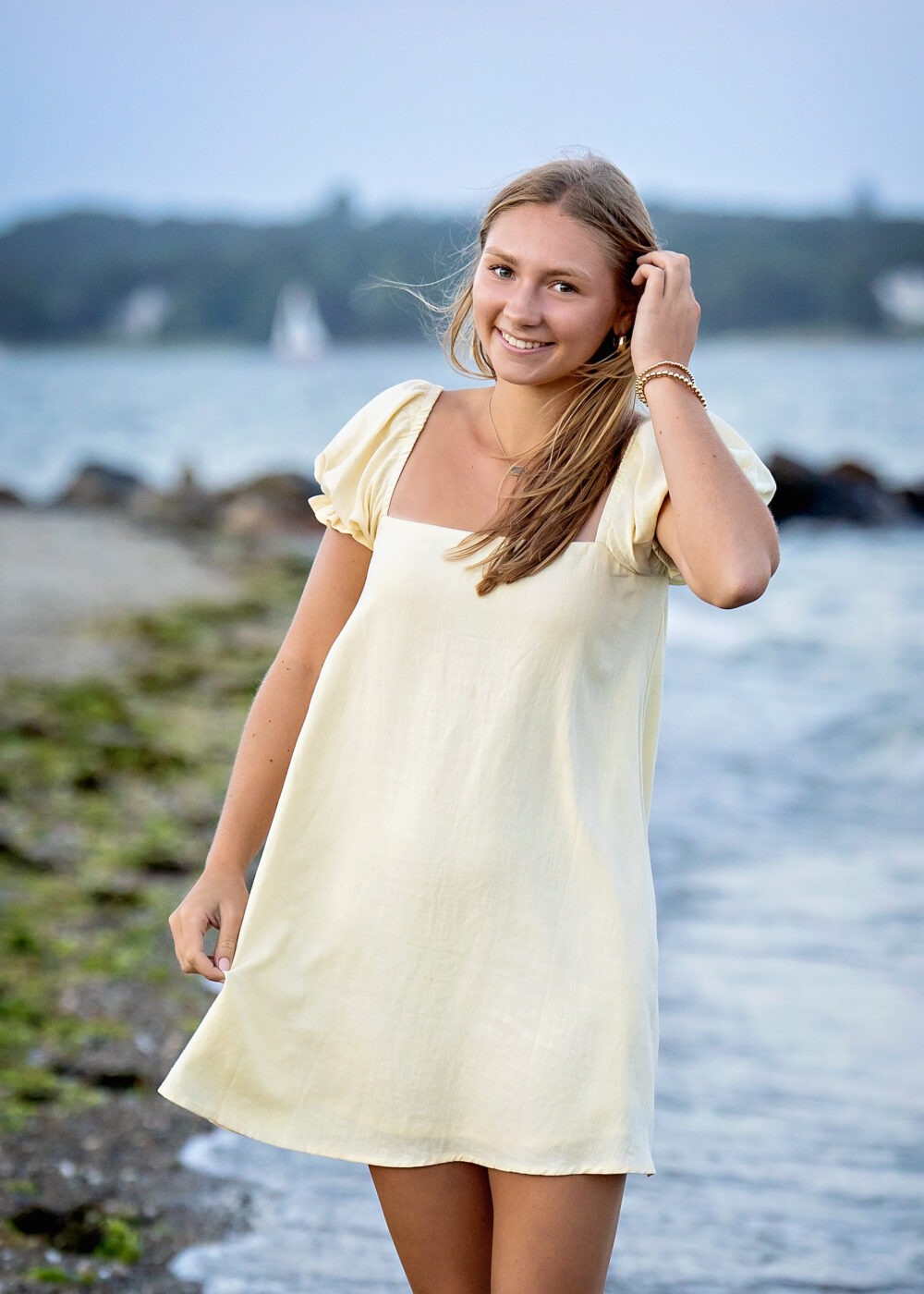 Rhode Island beah senior photos