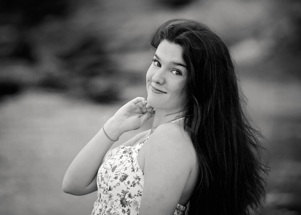 Rhode Island senior beach photographer